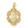 Brass Pendants KK-Q068-38G-1
