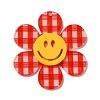 Tartan Pattern Acrylic Big Pendants LS-OACR-B008-B04-1