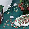 2 Sets Handmade Polymer Clay Beads CLAY-SC0002-05-4