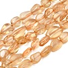 Natural Citrine Beads Strands G-C257-01-2