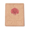 Paper Jewelry Display Cards CDIS-G002-07B-05-1