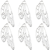 SUNNYCLUE 10Pcs 201 Stainless Steel Pendants STAS-SC0006-47-1