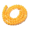 Natural Mashan Jade Beads Strands DJAD-6D-07-4