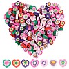 315Pcs 7 Colors Handmade Polymer Clay Beads CLAY-SZ0001-84-1