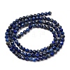 Natural Lapis Lazuli Beads Strands G-D320-A03-3mm-3