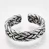 Alloy Cuff Finger Rings RJEW-T008-28-1