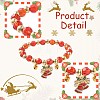 CCB Plastic & Glass Bead Bracelets BJEW-FS00029-2