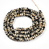 Natural Dalmatian Jasper Beads Strands G-T141-39-2