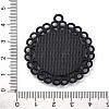 Glass Mirror Pendants FIND-Z073-02EB-02-3