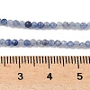 Natural Blue Aventurine Beads Strands X-G-M449-B01-2mm-5
