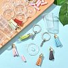 DIY Miniature Drink Cup Shape Keychain DIY-FP0001-62-5
