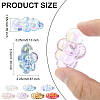 10Pcs Transparent Acrylic Beads PACR-YW0001-38-3