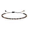 Natural Black Onyx Beads Braided Bead Bracelets for Women AI9762-2-1
