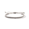 Braided Nylon Cord Adjustable Bracelets for Women Men XS3159-16-1