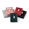 12Pcs 6 Colors Cardboard Jewelry Set Boxes CBOX-N015-02C-2