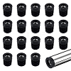 40Pcs Round Plastic Plug Tubing End Cap FIND-GA0007-14-1