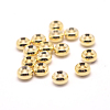 Real 18K Gold Plated Brass Spacer Beads X-KK-E702-31G-NF-2