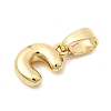 Brass Letter Charms KK-G554-22G-C-2