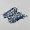 Polyester Denim Butterfly Patches FB-FZC8B93-01-2