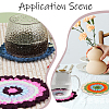 DIY Coaster Knitting Kits DIY-SC0029-67-4