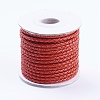 Round Braided Cowhide Cords WL-L009-01H-1
