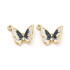 Rack Plating Alloy Enamel Pendants LS-PALLOY-Q005-12G-1