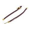 Braided Nylon Cord Bracelet Making MAK-A017-D03-14G-3