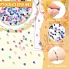 204Pcs 6 Colors Natural Agate Beads Strands G-YW0003-02-5