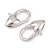 Brass Lobster Claw Clasps KK-H287-08C-P-2