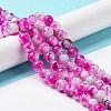 Drawbench & Baking Paint Glass Beads Strands GLAA-S176-09-2