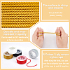 5Rolls 5 Colors 3-ply Nylon Milan Cord OCOR-OC0001-40A-4