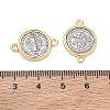 Brass Connector Charms KK-CBA56EF-05GP-3