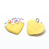 Handmade Polymer Clay Pendants X-CLAY-Q240-006F-1