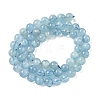 Natural Aquamarine Beads Strands G-D327-B01-6mm-3