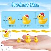 40 Pcs 4 Style Luminous Mini Ducks JX342A-2