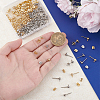 304 Stainless Steel Ball Stud Earring Findings STAS-PH0007-04-3