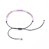 Nylon Thread Braided Beads Bracelets BJEW-JB04350-M-4