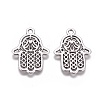 Tibetan Style Filigree Alloy Pendants LS-TIBEP-5262-AS-FF-2