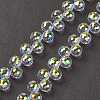 Transparent Glass Beads Strands GLAA-G096-01D-1