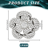 1 Pair Detachable Flower Shoe Decoration AJEW-FG0003-52-2