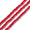 Faceted(32 Facets) Glass Beads Strands EGLA-J042-35A-05-1