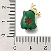 Christmas Theme Alloy Enamel Pendants ENAM-B025-01F-02G-3