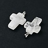 Natural Quartz Crystal Pendants G-A231-02B-2