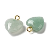 Natural Green Aventurine Pendants G-E603-01G-07-2