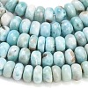 Natural Larimar Beads Strands GG-CBA007A-A01-03-3