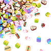 80G Handmade Polymer Clay Beads CLAY-TA0001-63-4