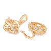 Brass Micro Pave Cubic Zirconia Peg Bails KK-A279-10G-2