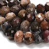 Natural Petrified Wood Beads Strands G-C259-A06-8x12mm-01-4