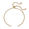 2.5MM 304 Stainless Steel Curb Chain Slider Bracelet Making AJEW-JB01454-1