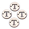 Unfinished Natural Poplar Wood Links Connectors WOOD-S045-140A-01T-1